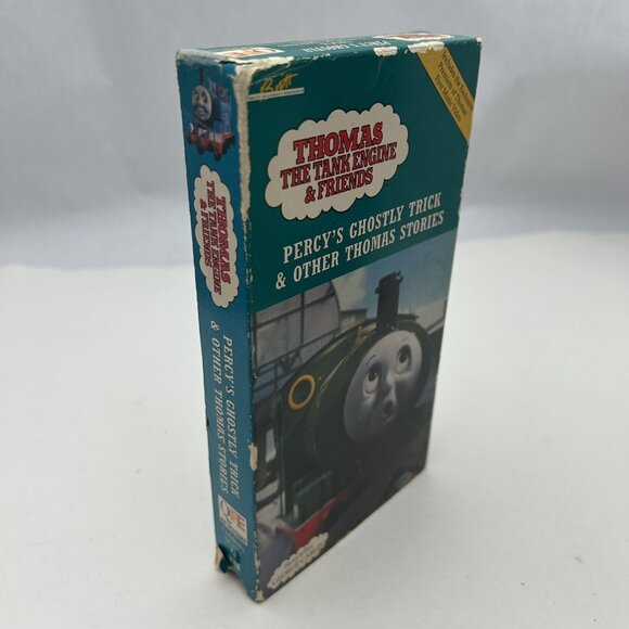 Thomas The Tank Engine & Friends Percy’s Ghostly Trick VHS Video Tape Train RARE - Picture 2 of 4